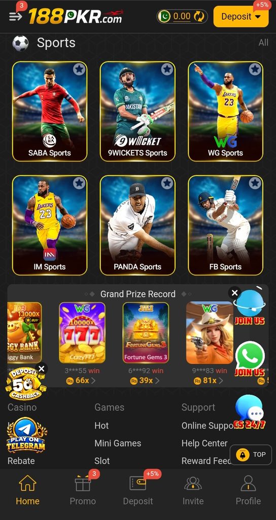 188 PKR game