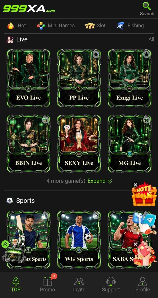 999XA game